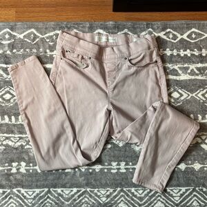 Elegant Women's Blush Skinny Jeans